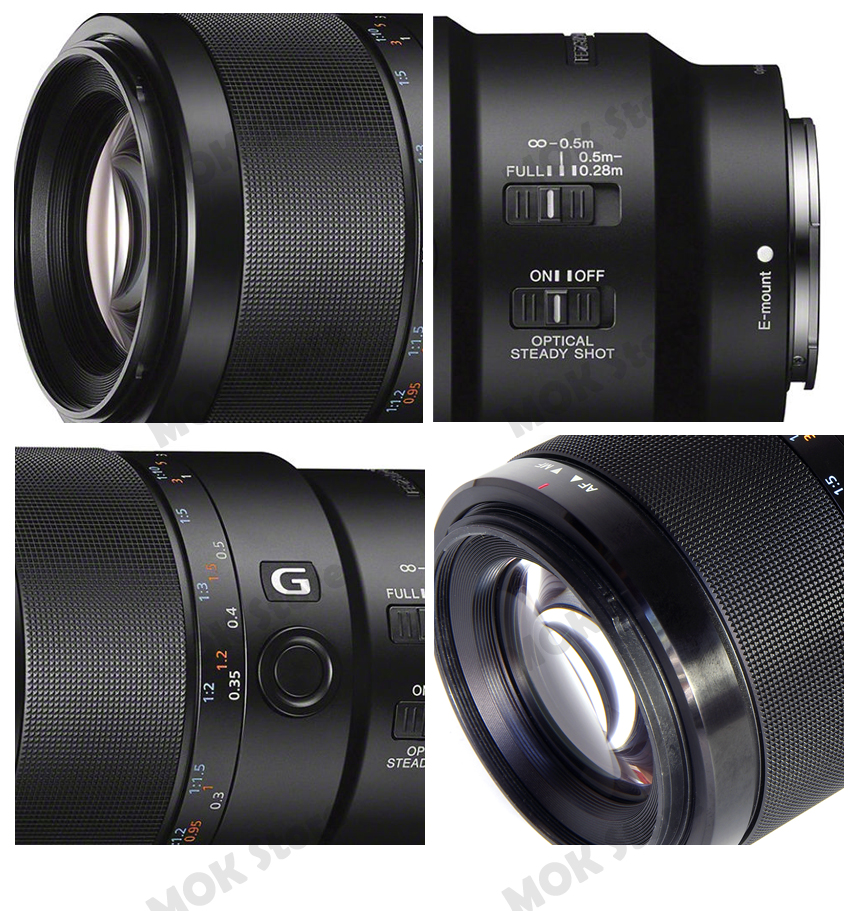 Sony SEL90M28G FE 90mm f/2.8 Macro G OSS Lens - Retail Box